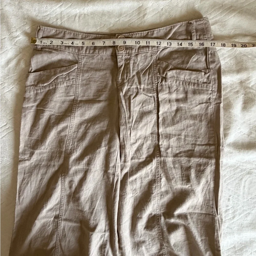 Forever capri/bermuda beige pants